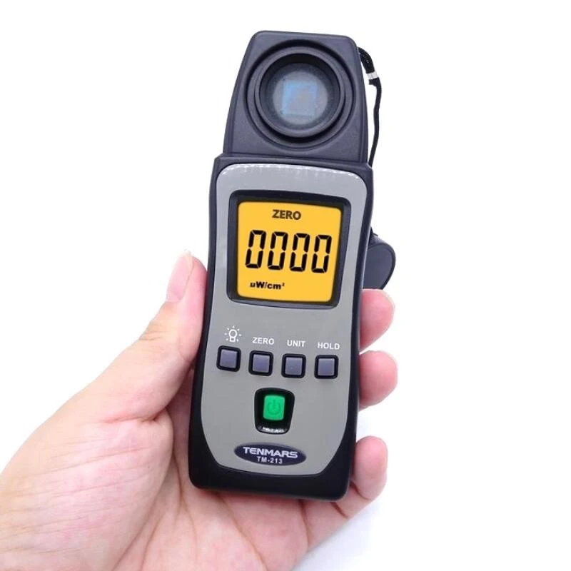 Tenmars TM-213 TM213 Mini UV UVA UVB UVAB Light Meter Lux
