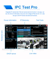 Testeur de caméra analogique 8K IP/CVBS AHD CVI TVI, écran de 7 pouces, tout-en-un, multifonction, SDI HDMI VGA TDR 4K 8MP, testeur de vidéosurveillance 4