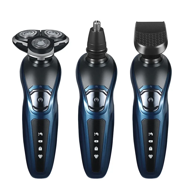 Xiaomi Electric Shaver 3 In 1 Portable Washable Rechargeable Shaver Detachable Shaver Facial For Men Beard Trimmer Wet-Dry Use 6