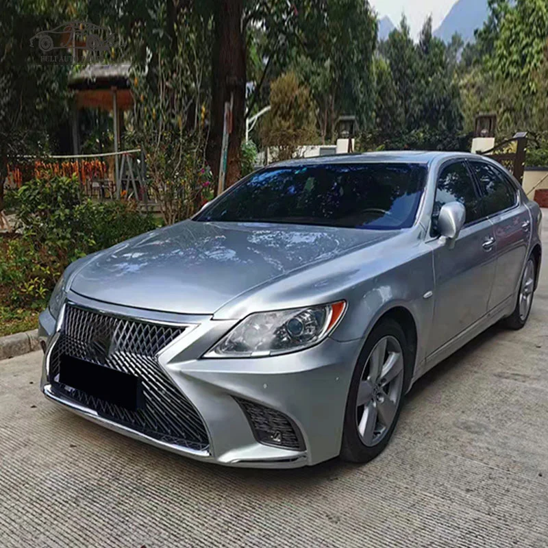 FULI Auto part PP Material Front bumper grille For lexus LS600H Ls460 2006-2012 New F sport Style facelifts car bumpers