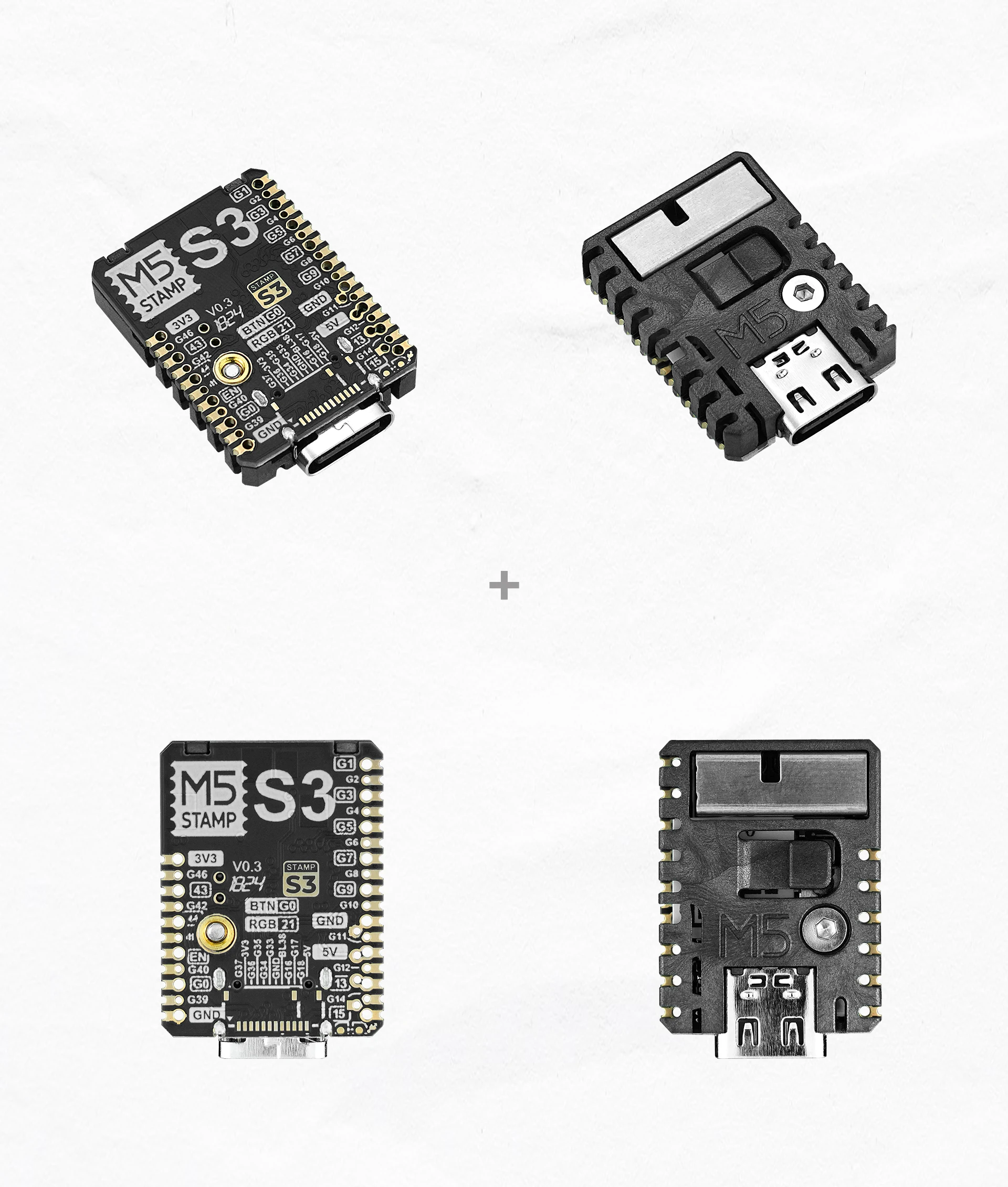 Official M5stampS3A ESP32-S3FN8 Module