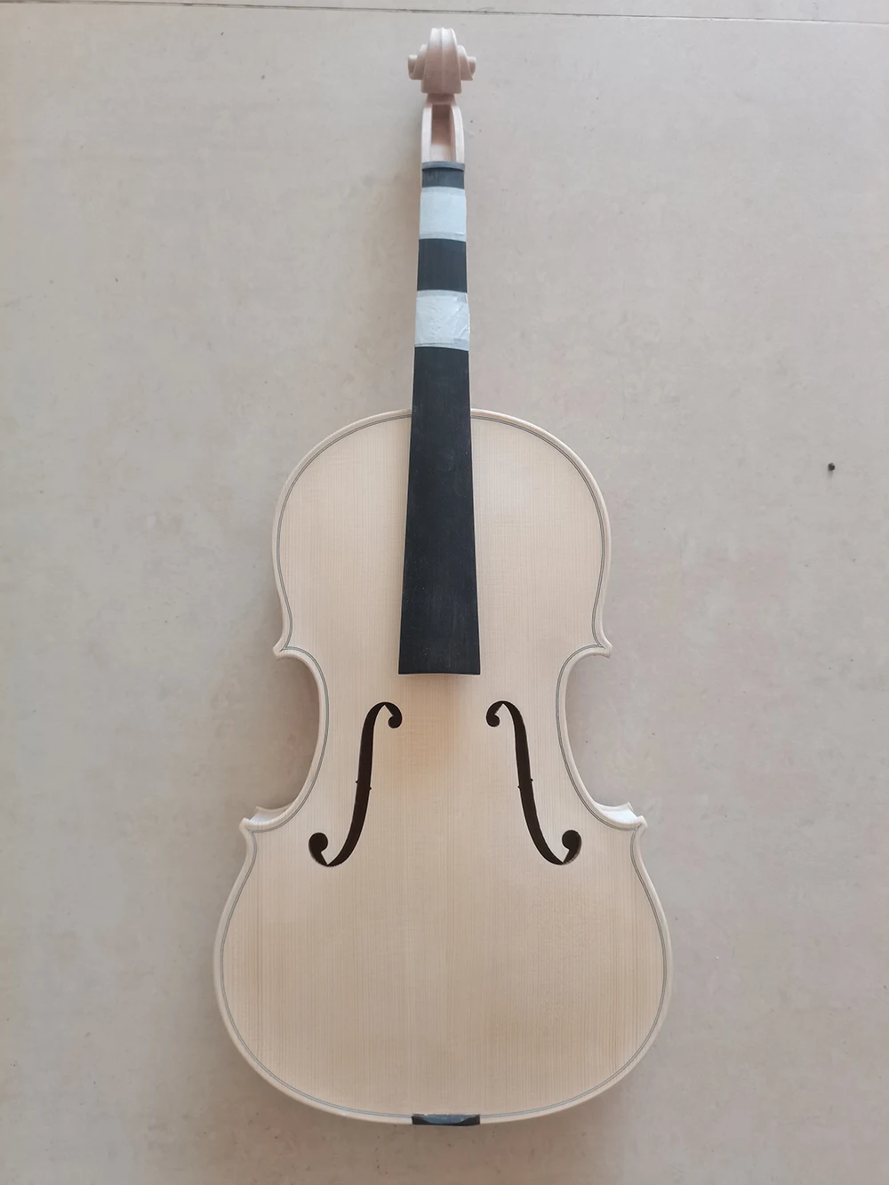 Maple Viola 15 15.5 16.5 inches 4/4 unfinished solid wood white embryo
