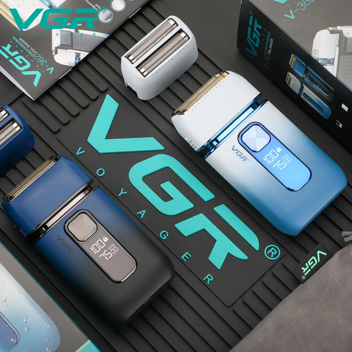 آلة حلاقة VGR 362 جديدة للتنظيف العميق، آلة تشذيب...