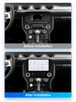 Auto radio za Ford Mustang 2 2015-2021 2