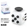 Fashion Decompression Dice Autism Adhd Anxiety Relieve Toy Adult Kids Fingertip Press Button Toys Rainbow Dice Antistress Cube 6