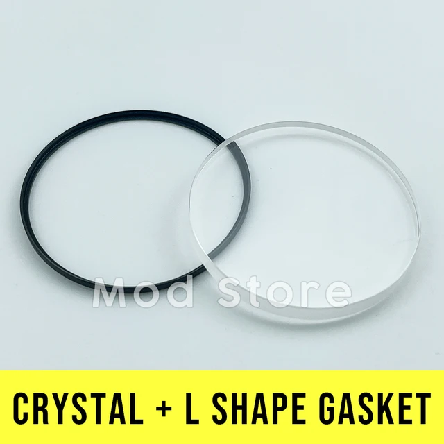 SKX SRPD Flat Sapphire Crystal L Shape Gasket Compatible with