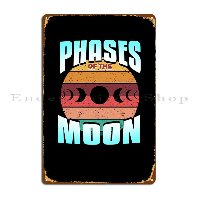 

Phases Of The Moon Tree Of Metal Plaque Cinema Customize Design Print Wall Cave Tin Sign Poster