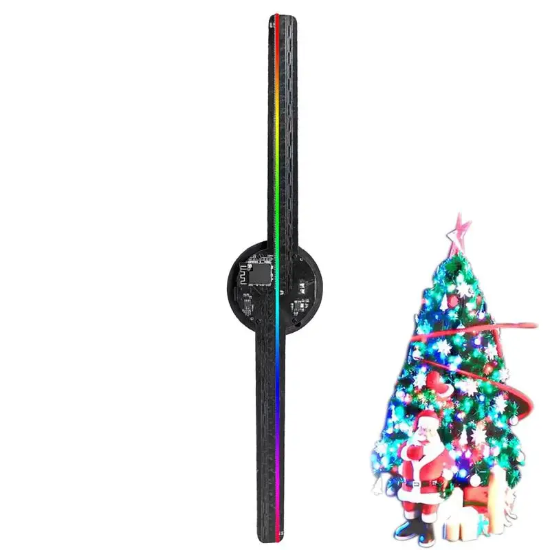 3D Hologram LED Fan Projector with Brightness Control