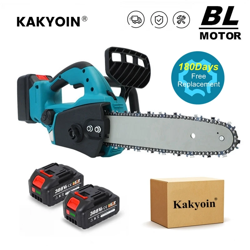 3000W12InchLubricatingOilChainsawCordlessBrushlessElectricSaw