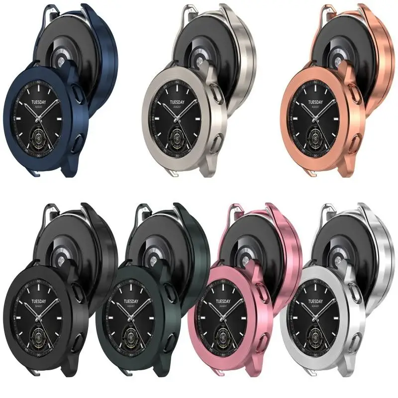 Durable TPU & PC Protective Watch Case with Bezel - Anti-Scratch Cover