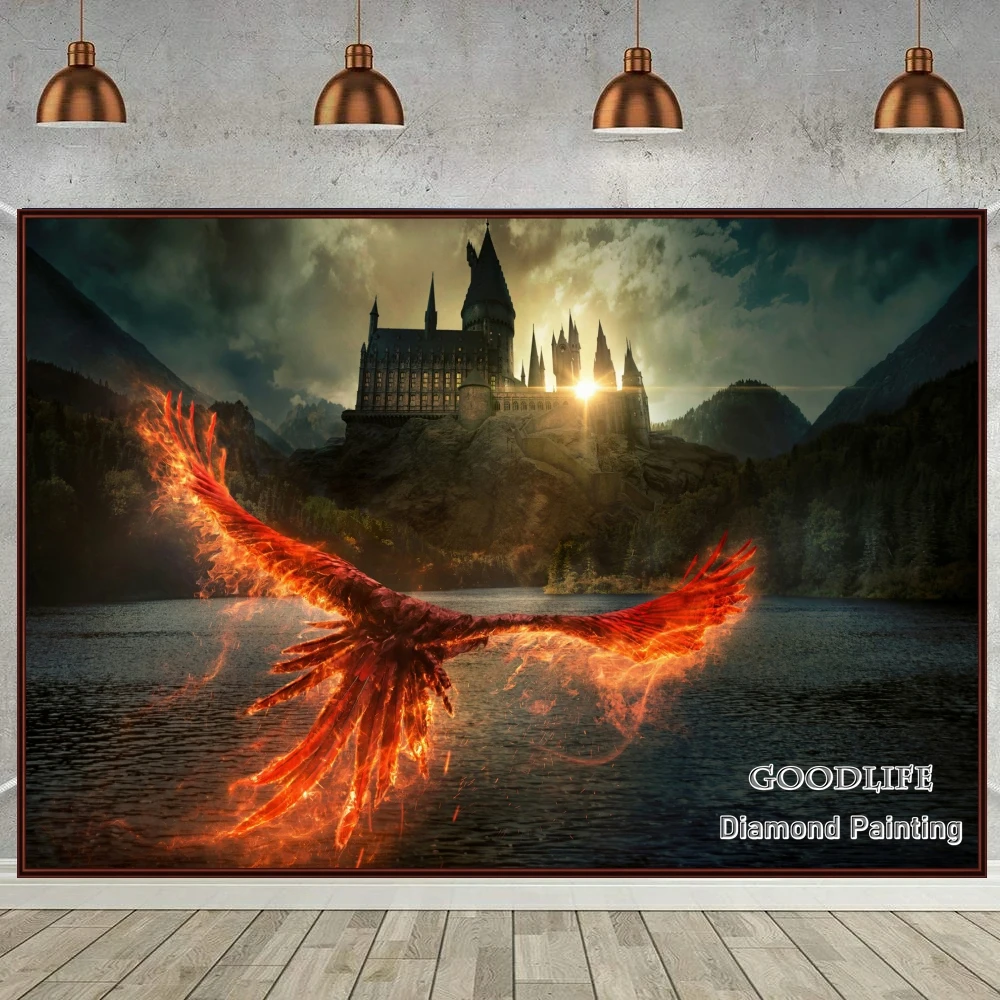 5D Diamond Painting Kits Mosaic Harry Potter Embroidery Full Drill Cross  Stitch