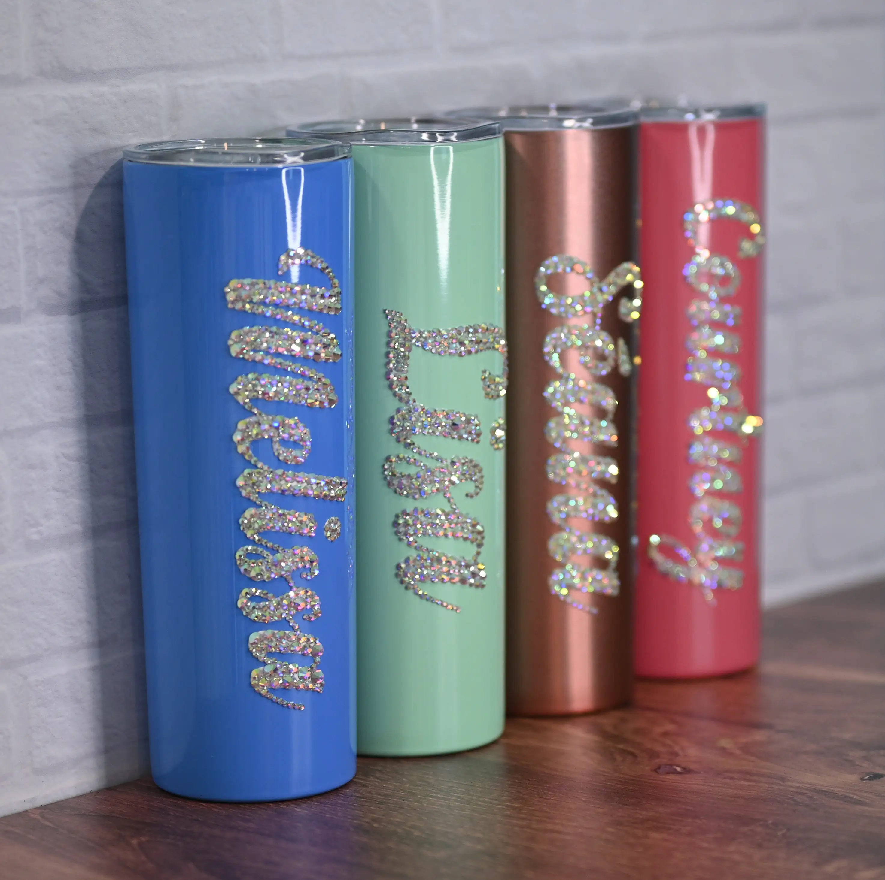 Pink Tumbler,glitter Tumbler,silver Tumbler,sublimated Tumbler,skinny  Tumbler,custom Tumbler,cute Tumbler,gift for Her,gift for Mom,gift 