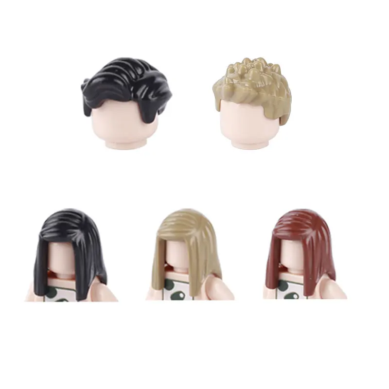 Urban Character Building Blocks: DIY Hairstyle & Headwear Accessories Set