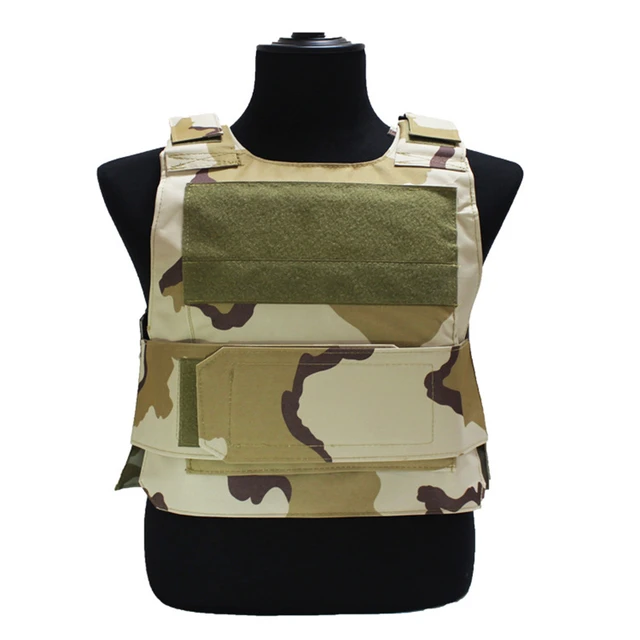 Gilet tactique chasse harnais avec armure corporelle Paintball Airsoft  plaque