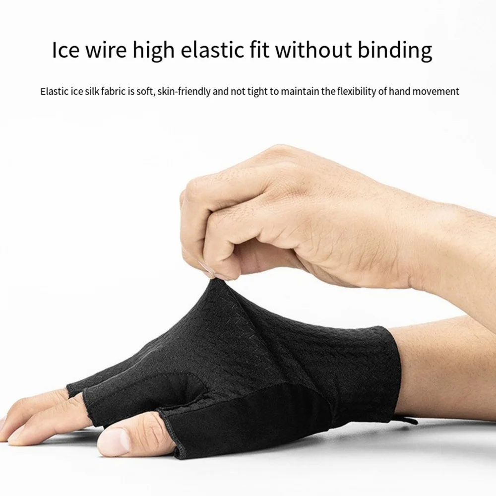 ROCKBROS Spring Summer SBR Pad Cycling Gloves Women Men Breathable Half Finger MTB Bicycle Anti-Slip Gloves Cycling Accessories sport gloves