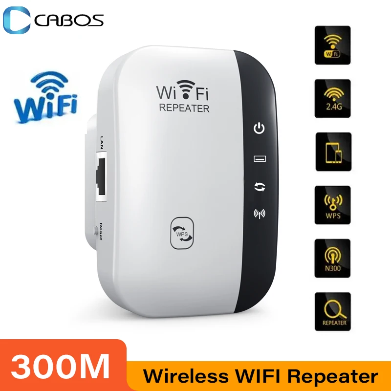 300Mbps Ripetitore Wifi Amplificatore Extender Wifi Router 2.4G Wi Fi Segnale 802.11N Adattatore Per Scheda Di Rete Wi-Fi Wireless A Lungo Raggio