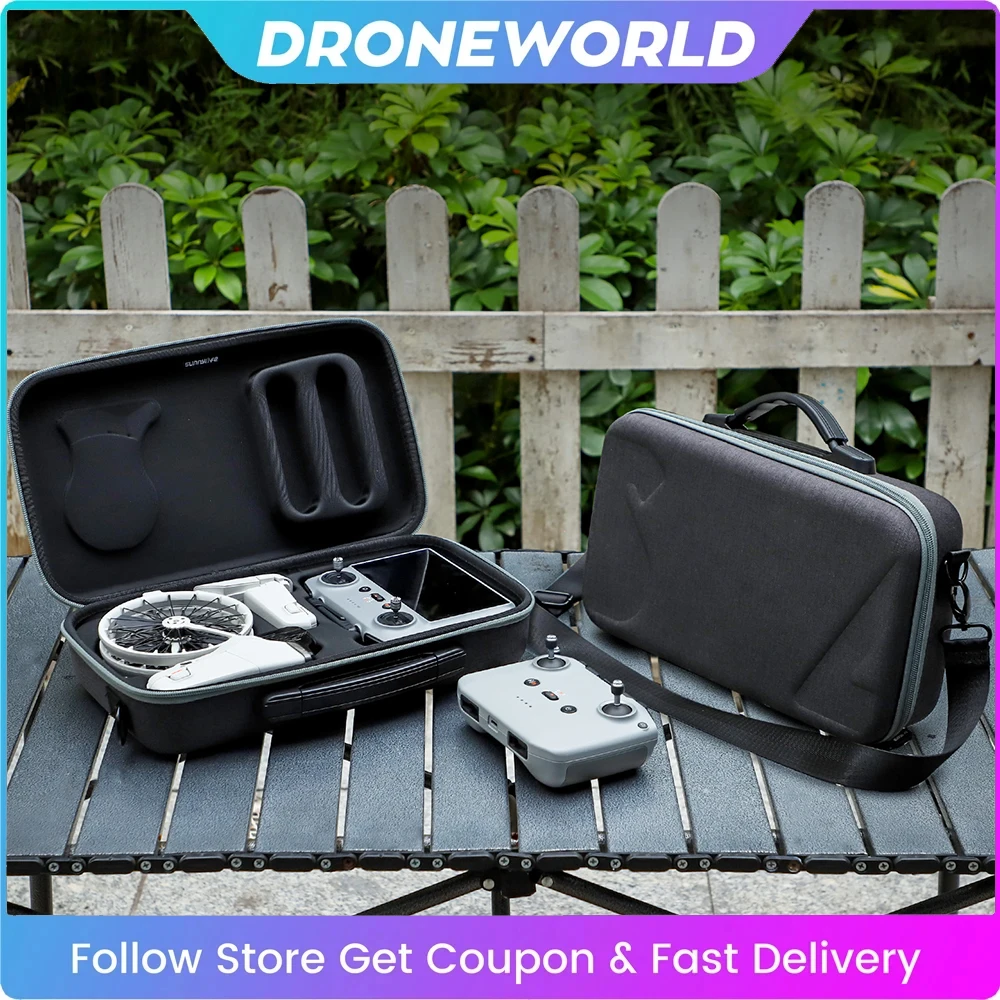 Carrying Case For DJI Flip Hard-shell Handbag Storage Bag For DJI RC 2/RC N3 Remote Control Bag Flip Drone Accessories
