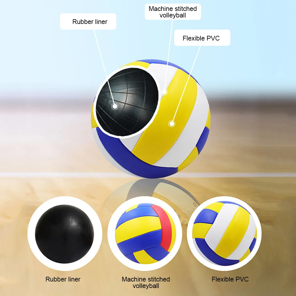 Volleyball Ball Size 5 Volleyball Professional Competition Waterproof Sports Training Recreational Gym Beach
