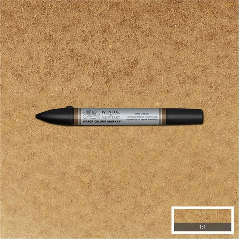 Маркер акварельный Winsor&ampNewton Water Colour 554 RAW UMBER | Канцтовары для офиса и дома