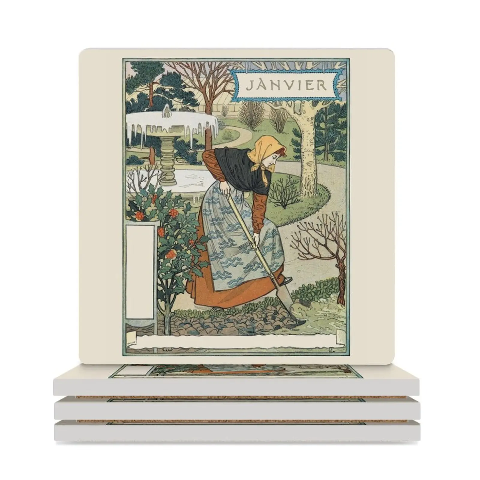 

Керамические подставки (квадратные) для напитков, керамические чайные чашки, подставки для стола