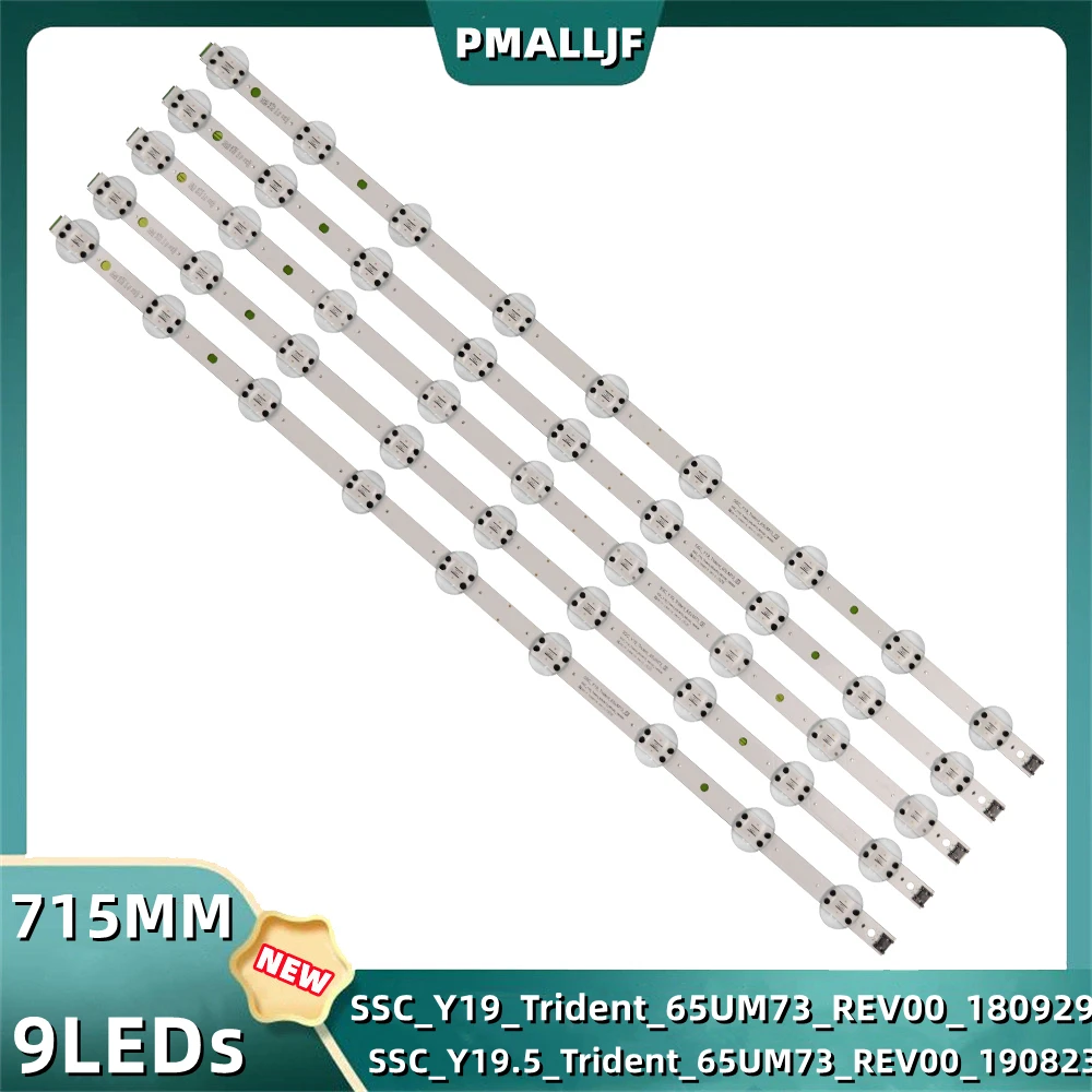 Conjunto Retroiluminação Led Tira 65um7300plb 65um7300aue Ssc_y19_trident_65um73_s E469119 65um7450pla 65um7400pla 65um7300aue Peças