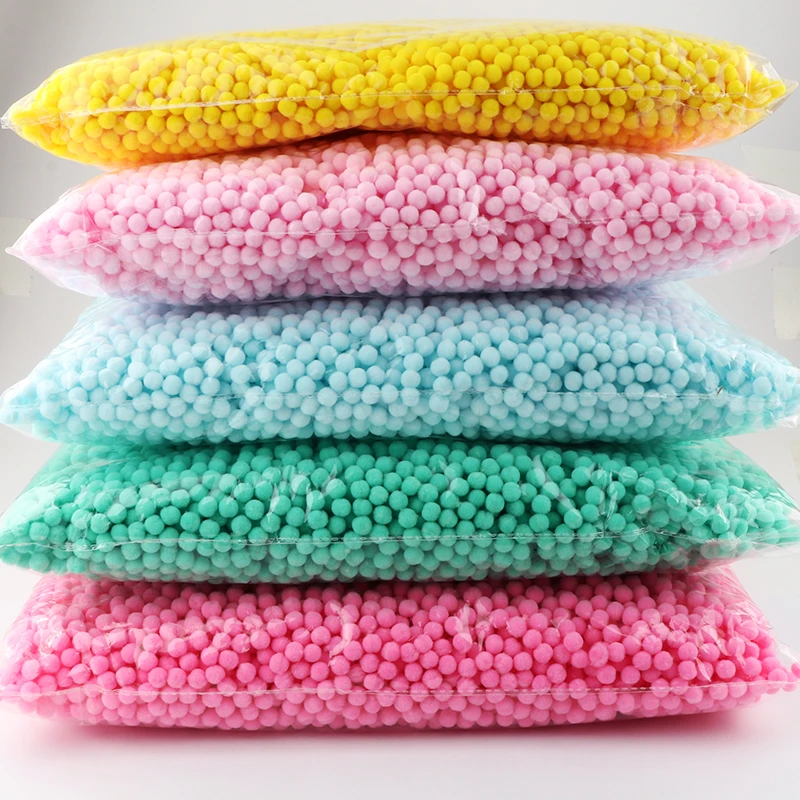 Wholesale 8mm Soft Fur Pompoms for Arts, Crafts, and Home Décor