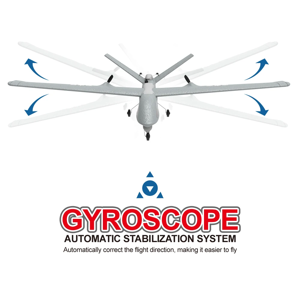 Z55 2.4G 3CH RC Plane EPP Foam Hand Throwing 660mm Wingspan Airplane Remote Control Glider Aircraft Outdoor Boys Toys