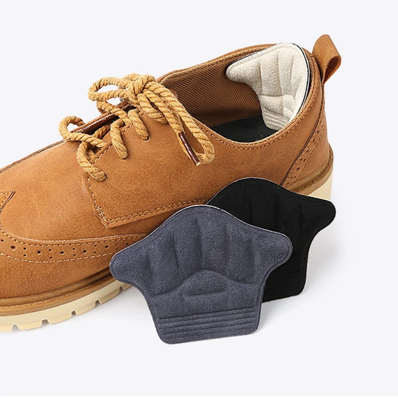 

1 Pair Sneakers Patch Heel Pads Insole Patch Shoes Back Sticker Cushion Insert Insole Thicker Adjustable Half-size Stickers