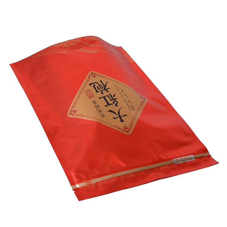 Thick Tea Bag Da Hong Pao Oolong Tea Bag Sealed Zipper Bag Self-sealing Self-supporting Bag NO Packing Bag