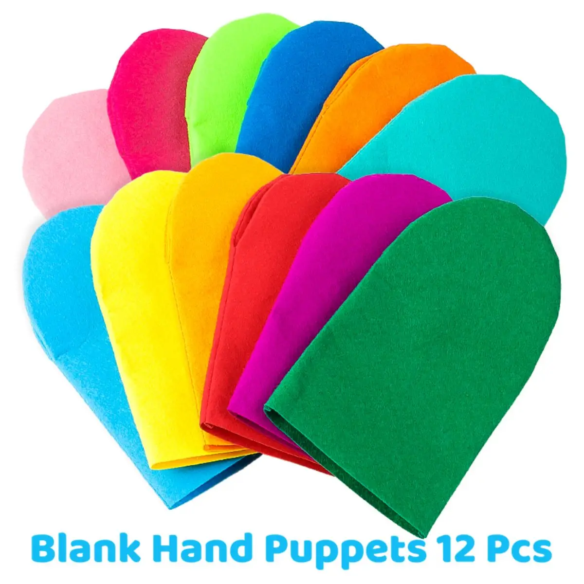 Felt Puppet Making Handcraft Kits Creative Handmade Puppets Craft Material for Kids Teens DIY Make Animal Theme Storytelling Toy