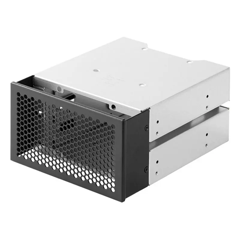 【공개】3.5인치 HDD 케이지 랙 하드 드라이버 트레이 하드 드라이브 케이지 3개의 HDD 하드 디스크를 지원합니다.
