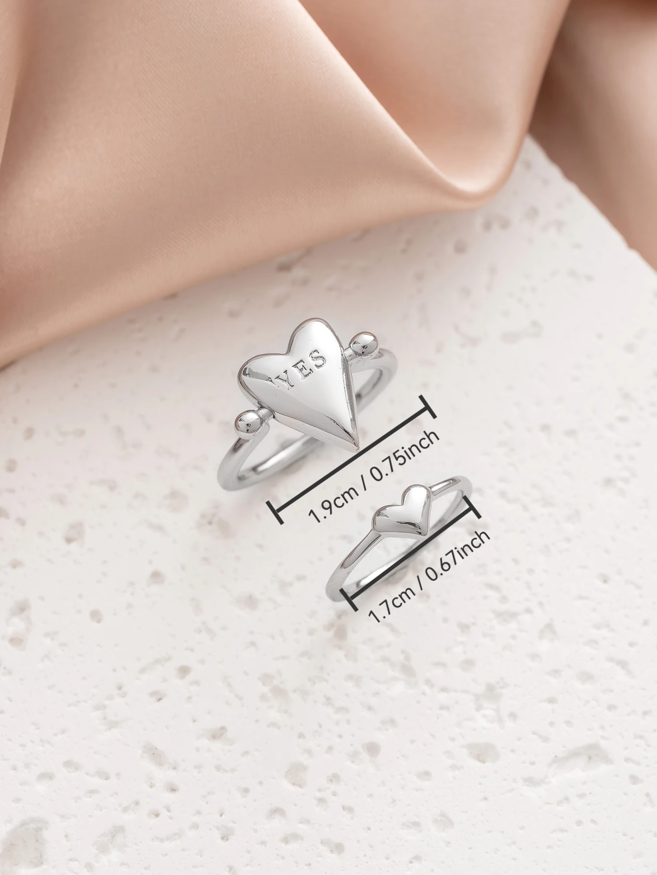 Flip Decoration Ring Couple