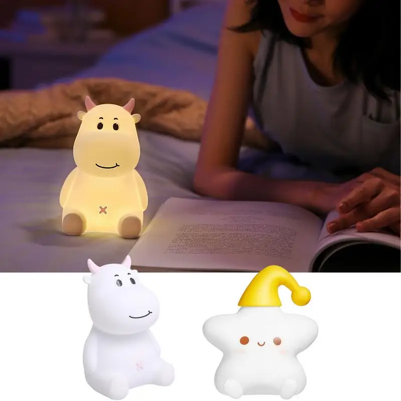 

USB-лампа в виде милой коровы, 7 цветов