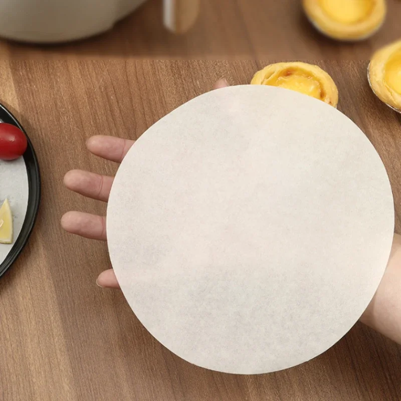 50pcs Food grade oil paper hamburger beef patty pad paper anti stick high-temperature resistant oil absorbing