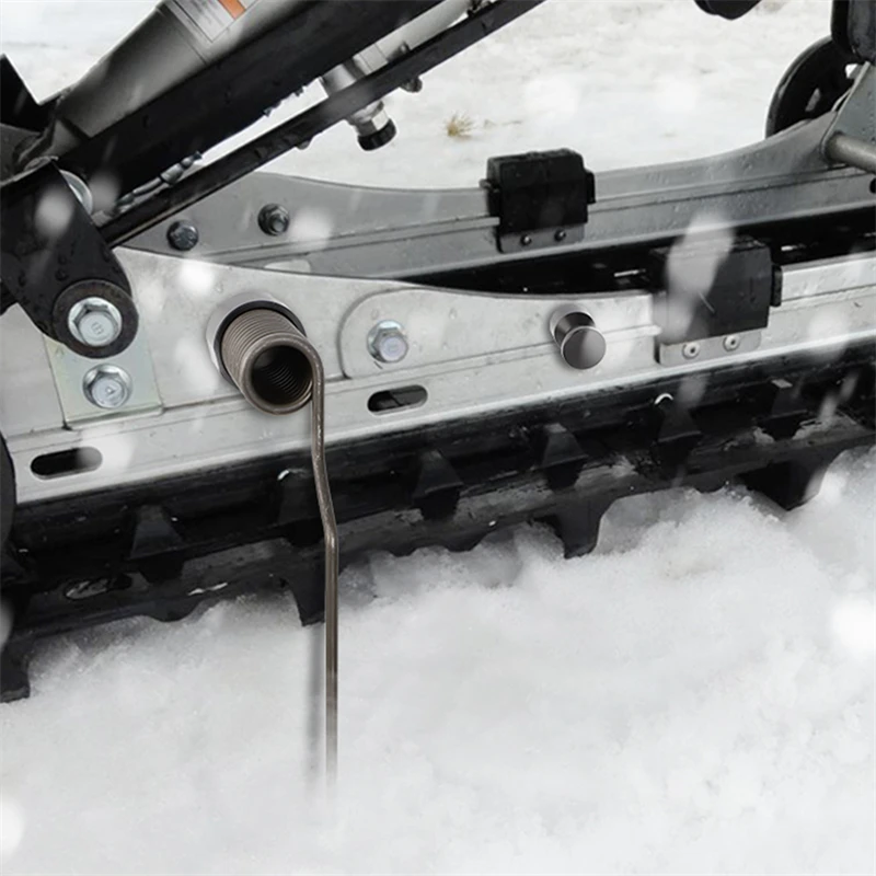For IBEXX 2.0 Gen 2 Universal Bi Directional Ice Scratchers Set Kit Snowmobile Reversible For Polaris Skidoo Yamaha Arctic Cat