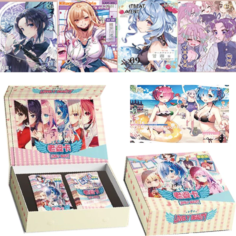 

Новая коллекция бикини Waifu, рекламная упаковка для открыток, бустер-бокс, купальник, бикини, праздничная бустер-бокс, игрушки и хобби, подарок