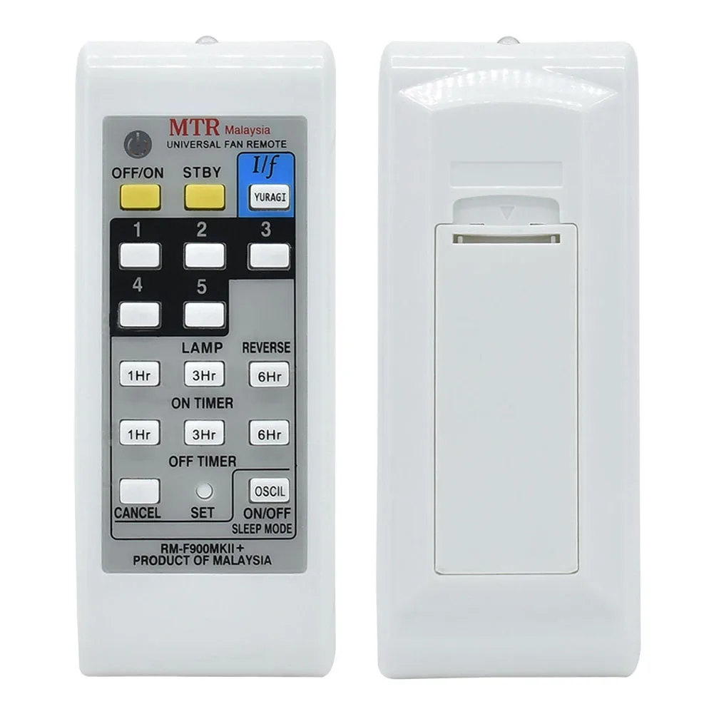 

Universal Electric Fan Remote Control For KDK ELMARK ABS Remote Control Replacement Wear-resistant White Home Improvement
