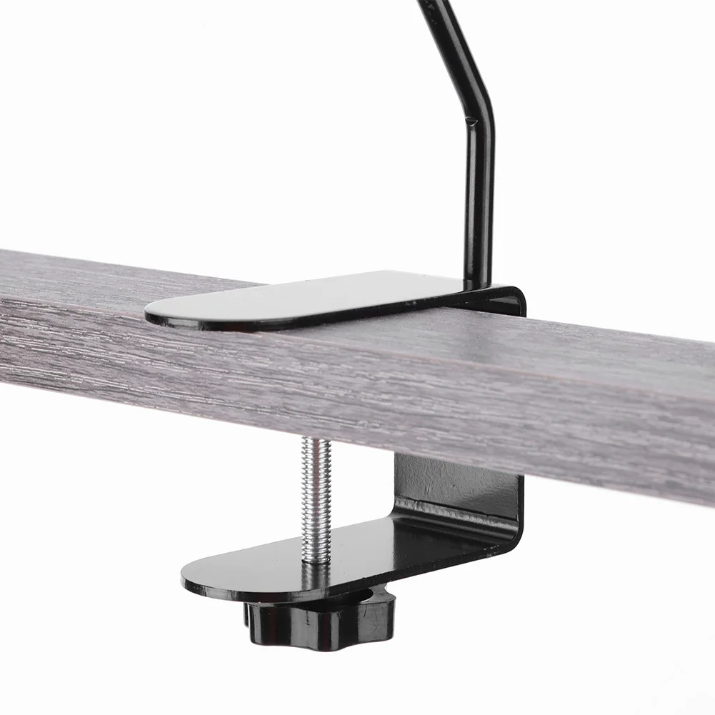 Description Picture 6 of item2 Pcs Extended Fence Deck Hook 360 Degree Rotary Deck Hook for Railing Adjustable Clamp Fence Hanger for Bird Feeders Planters