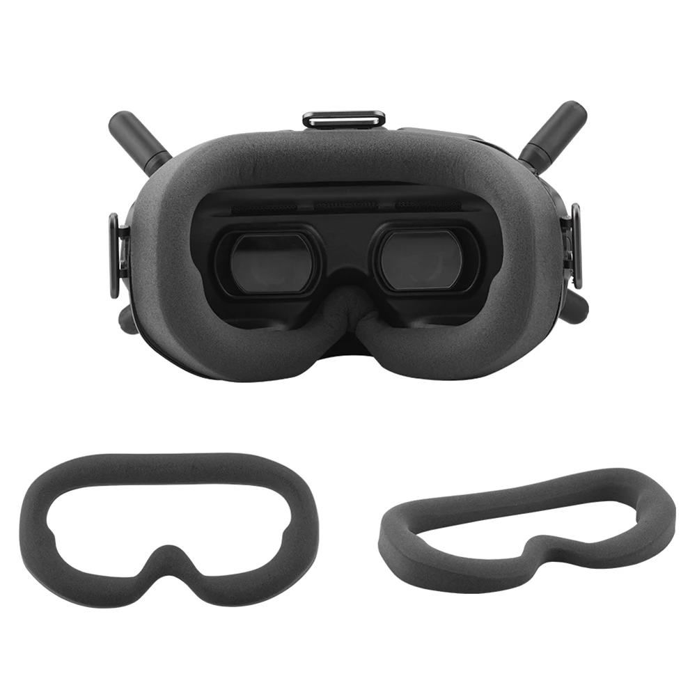 Flight Glasses Eye Pad Eyeglasses Replacement Drone Glasses Eye Pad Wear-resistant Accessories for FPV Goggles V2