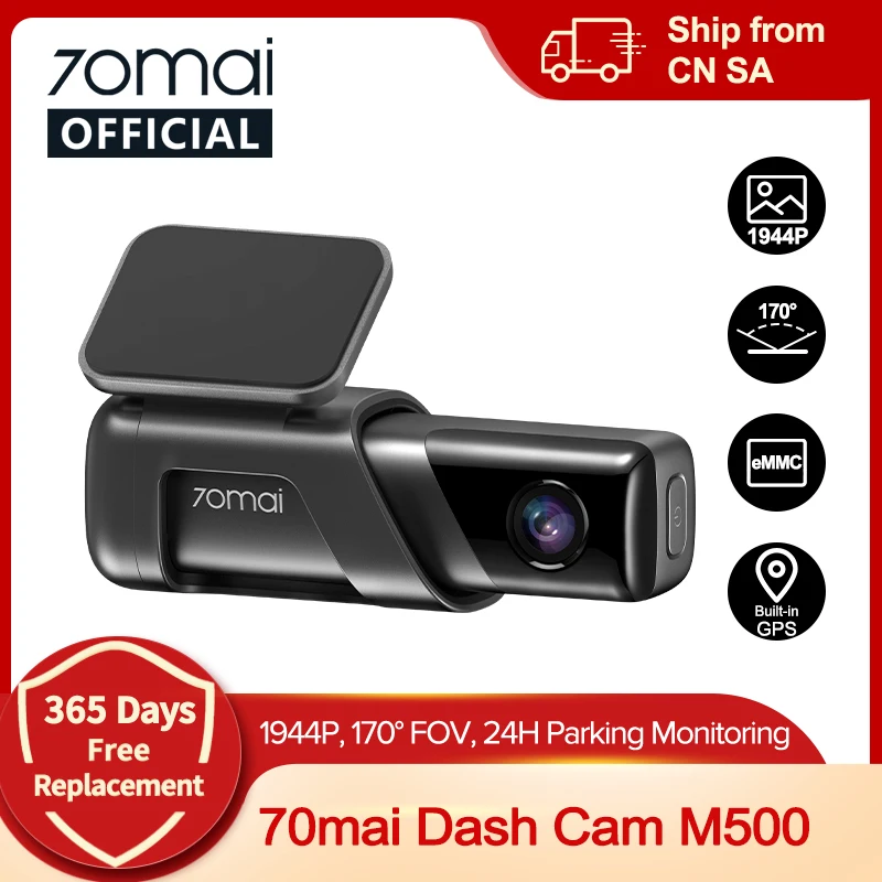 M500 70mai Smart Xiaomi 70mai Pro Gps Car Dvr 70mai Dash Cam M500