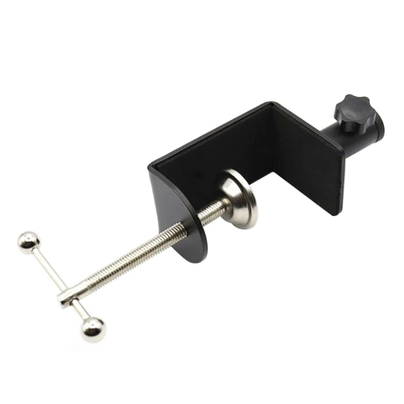 Stable Desk Clamp Accessory I Shape Desk Table Mount Clamps Easily Lock