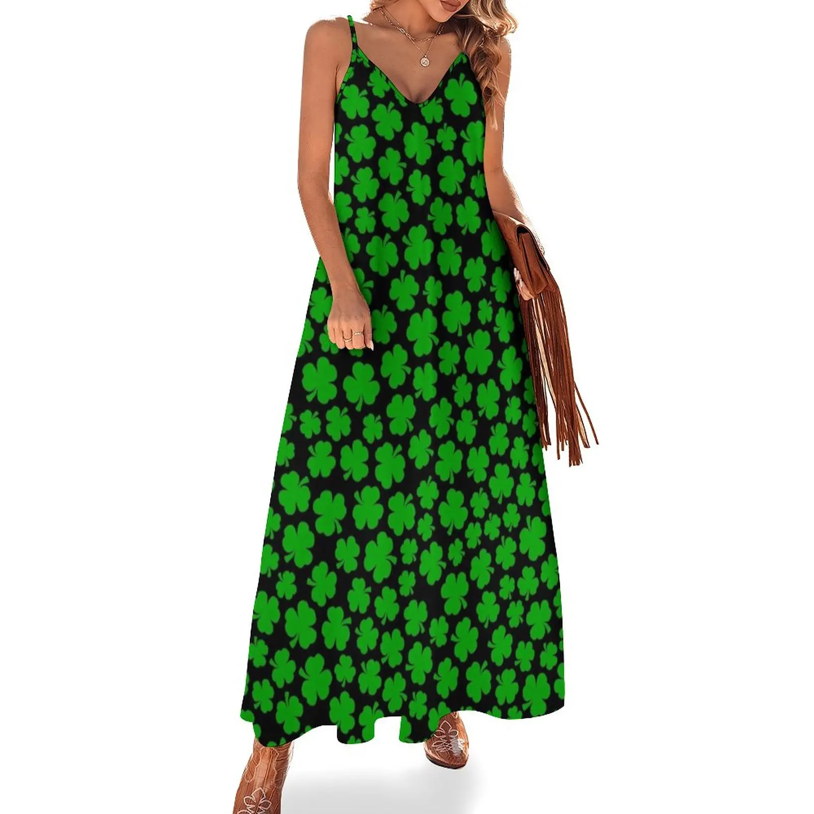 

Shamrockadelic II Sleeveless Dress elegant and pretty women's dresses cocktail dresses