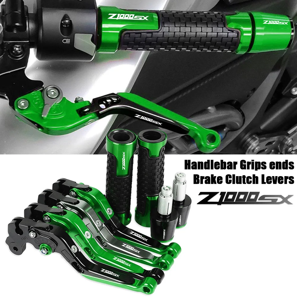 

For KAWASAKI Z1000SX 2011 2012 2013 2014 2015 2016 Motorcycle Brake Clutch Levers Non-slip Handlebar knobs Handle Hand Grips