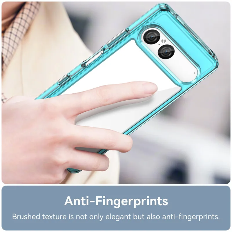 Premium Protective TPU Border & Acrylic Backplane Phone Case