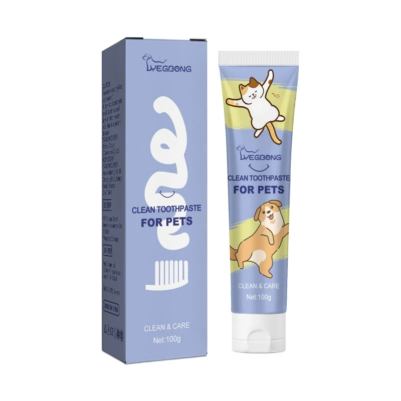 Dental Care Toothpaste for Pets Prevents Dental Diseases, Suitable for Dogs Cats