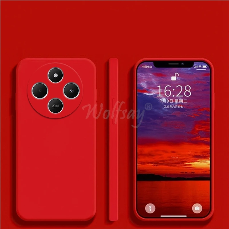 Liquid Silicone Plain Rubber TPU Phone Protector Cover