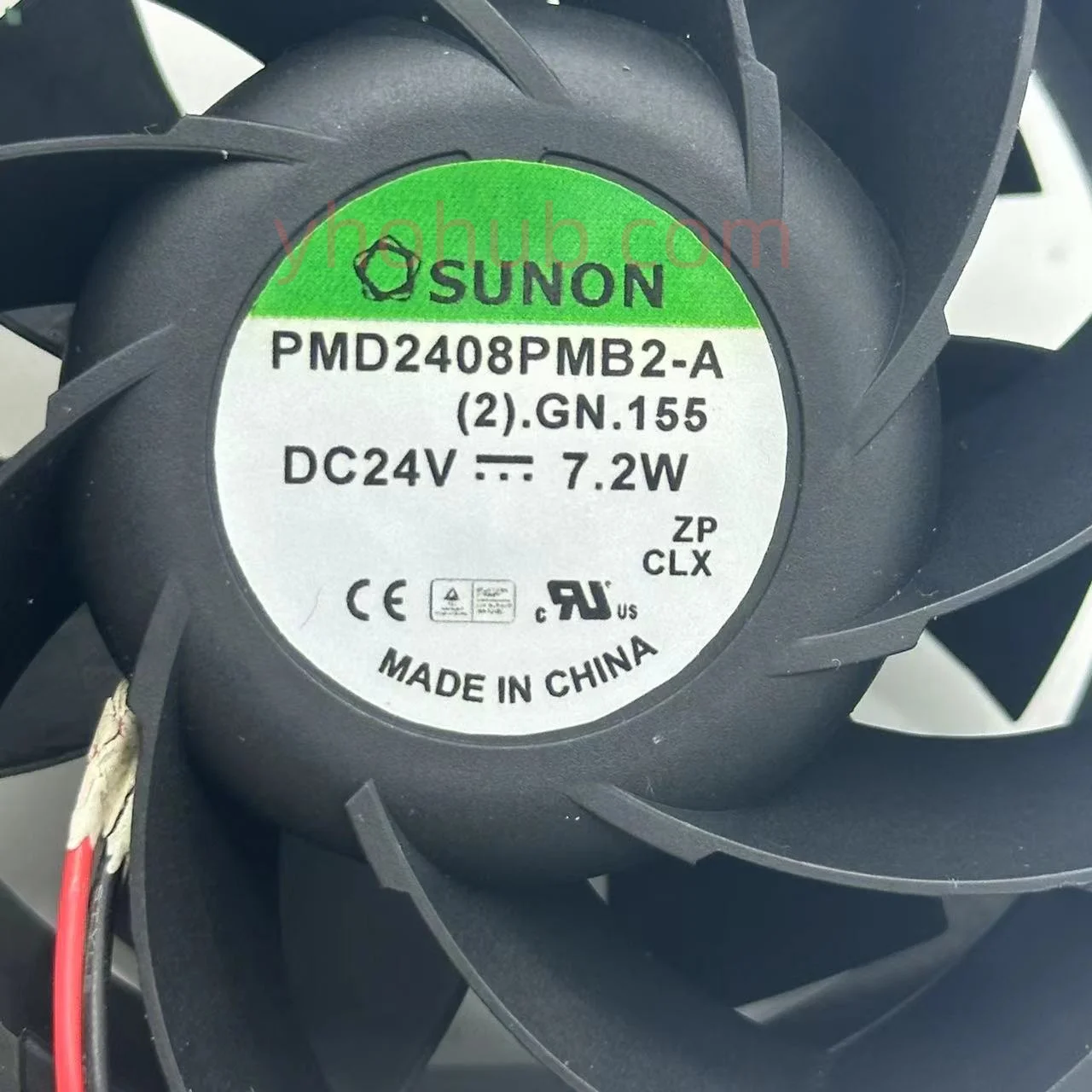 Sunon Pmd2408pmb2-a 2. gn I55 dc 24v 7.2w 80x80x38 mm Ventilador de Refrigeração do Servidor - Imagem 2