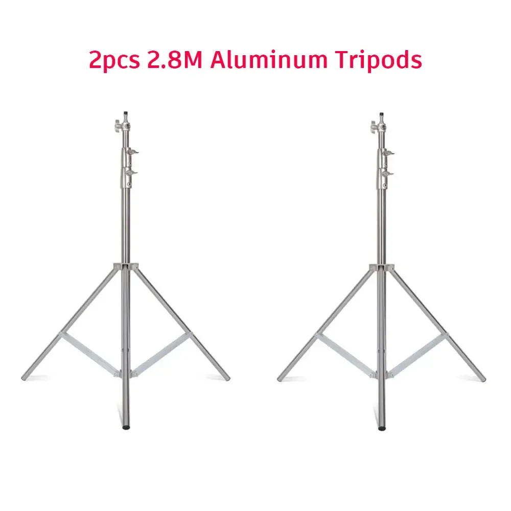 SH 2.9m Light Stand with Stainless Steel Kit Cross Arm Weight Bag for Photo Studio light stand photographic light stand