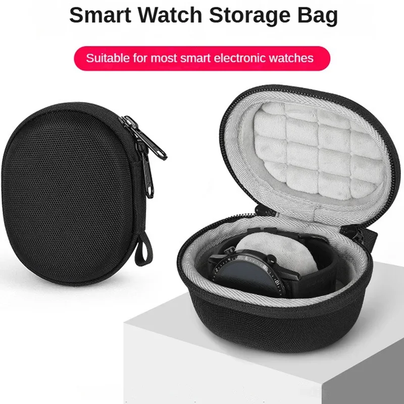 Watch Storage Box Watch Storage Bag Watch Storage Pouch 1-2Pc Travel Case Portable Storage Box For Single Watch Shock And Impact-resistant For Wristwatches Smart Watches Watch storage