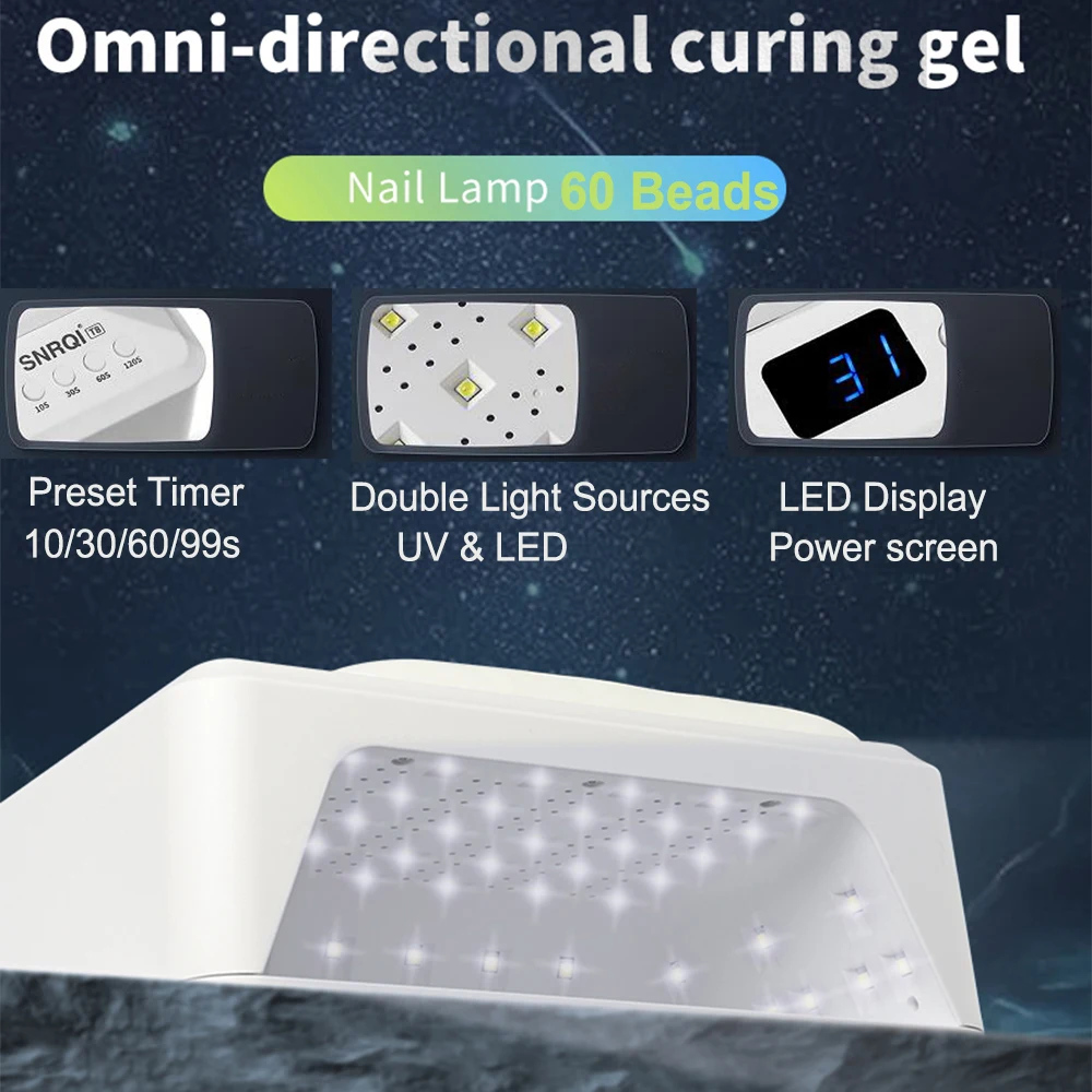 New 72W Nail Polish Dryer Lamp With Hand Pillow For Nails Art Two Hands Arm Rest Pillow Secadora de uñas UV Led Nail Lamp 6